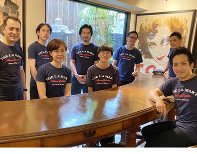 「夢・希望・技術をつかむ事のできる会社」